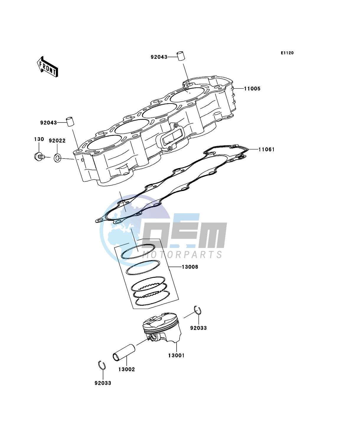 Cylinder/Piston(s)