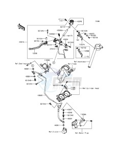 NINJA H2R ZX1000PFF EU drawing Clutch Master Cylinder