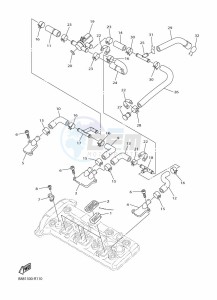 FJR1300D-AE FJR1300AE (B96L) drawing AIR INDUCTION SYSTEM