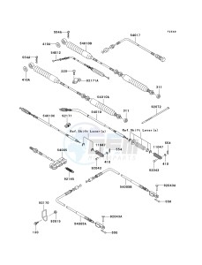 KAF 620 E [MULE 3010 4X4] (E6F-E8F) E6F drawing CABLES--  - JK1AFCE1 6B543663- -