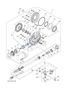 XT1200ZE SUPER TENERE ABS (BP91) drawing DRIVE SHAFT