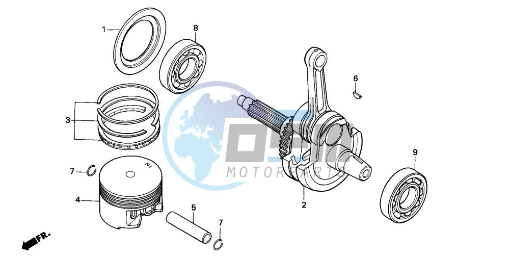 CRANKSHAFT/PISTON