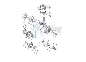 ATV 660 drawing CRANKSHAFT - PISTON