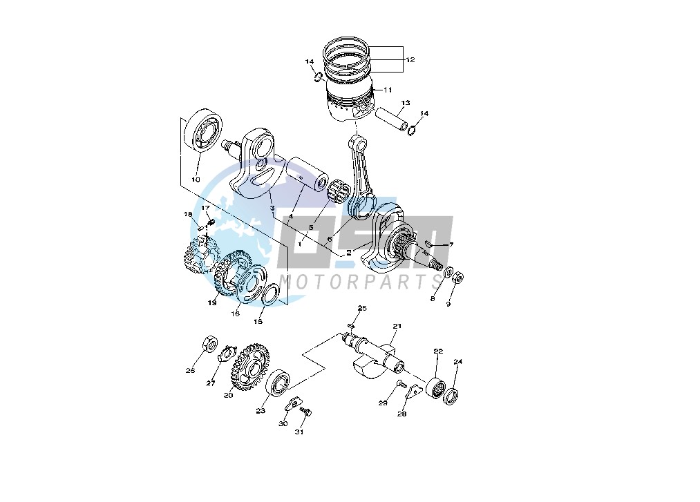 CRANKSHAFT - PISTON