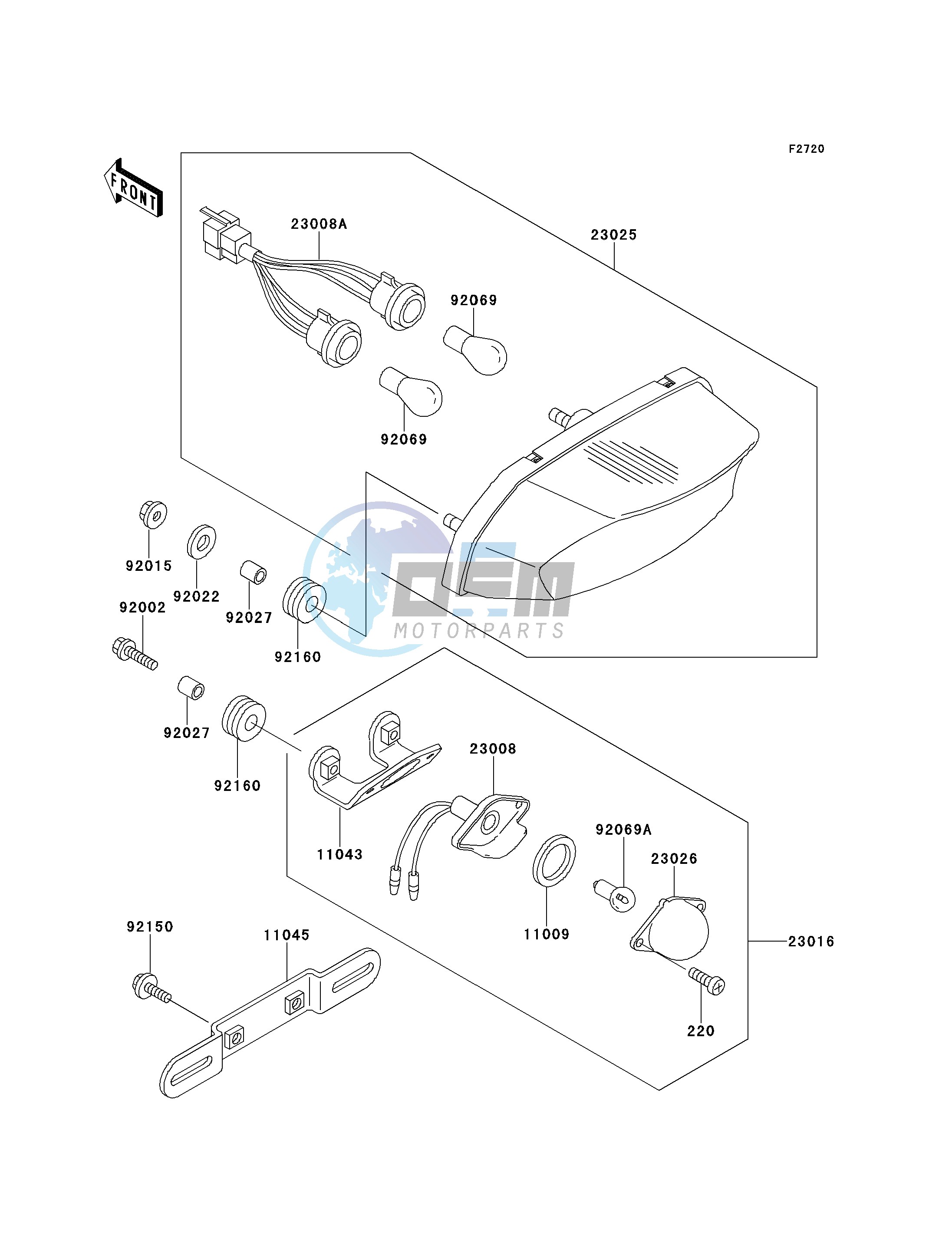 TAILLIGHT-- S- -