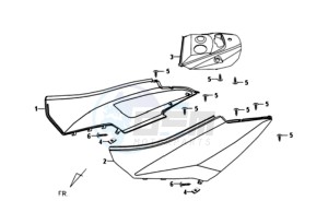 ORBIT II 50 TS L1-L6 drawing COWLING