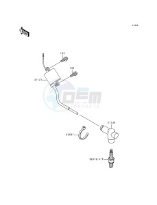 KX 250 K [KX250] (K1) [KX250] drawing IGNITION SYSTEM