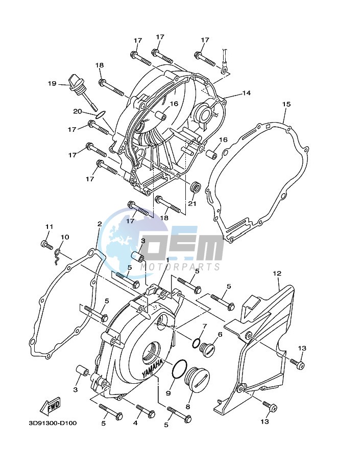 CRANKCASE COVER 1