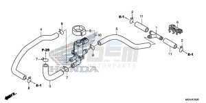 VFR1200XD Europe Direct - (ED) drawing AIR INJECTION CONTROL VALVE