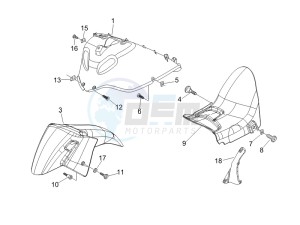 Nexus 250 SP e3 drawing Wheel housing - Mudguard