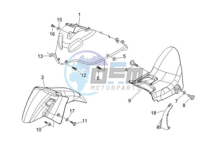 Wheel housing - Mudguard