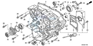 GL18009 Korea - (KO / AB) drawing REAR CASE