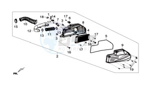 GTS 125I drawing LUCHFILTER