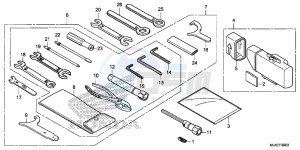 VT750C2BE Shadow - VT750C2B-E UK - (E) drawing TOOLS