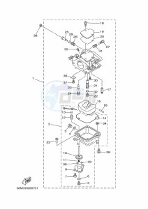 F15A drawing CARBURETOR