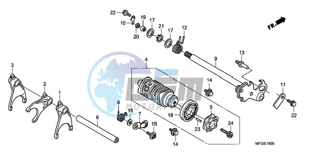 GEARSHIFT DRUM