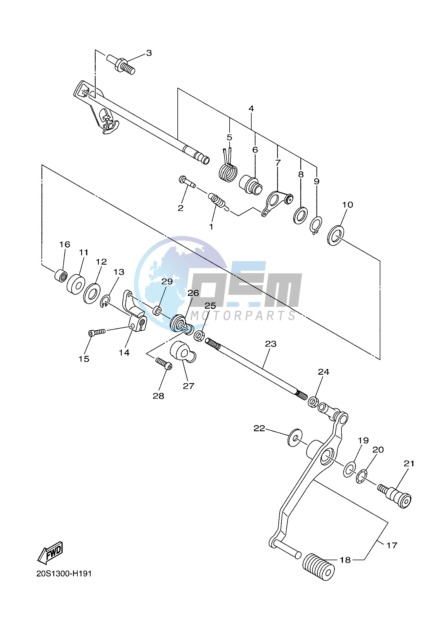 SHIFT SHAFT