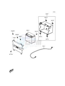 J300 ABS SC300BEF XX (EU ME A(FRICA) drawing Battery