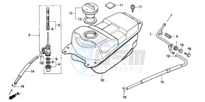 PK50 drawing FUEL TANK