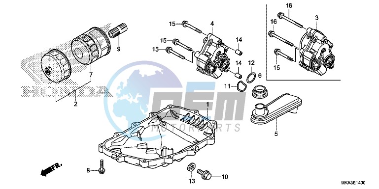 OIL PAN/ OIL PUMP