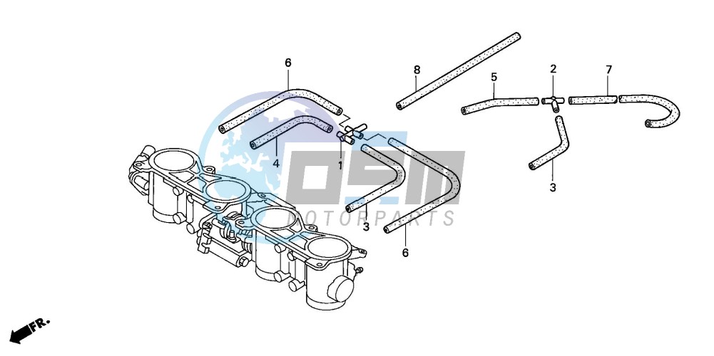 THROTTLE BODY (TUBING)