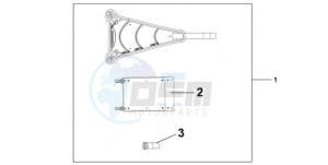 CBR1000RR9 Australia - (U / MK) drawing TANK BAG