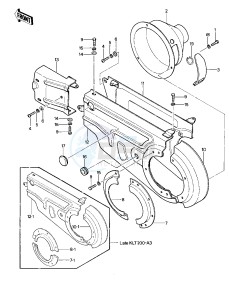 KLT 200 A [KLT200] (A1-A3) [KLT200] drawing CHAIN CASE -- KLT200-A2_A3- -