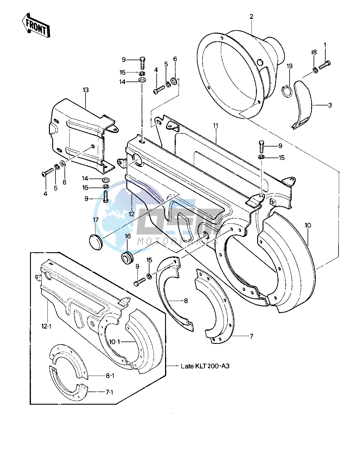 CHAIN CASE -- KLT200-A2_A3- -