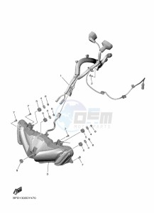 NIKEN GT MXT890D (BFD1) drawing HEADLIGHT