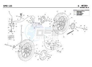 SMX-125-4T-BLACK drawing WHEEL - BRAKES