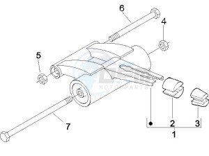 Liberty 50 2t (UK) UK drawing Swinging arm