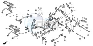 NSS250 JAZZ drawing FRAME BODY