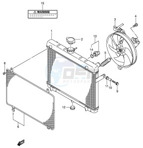 LT-A700X (E17) drawing RADIATOR