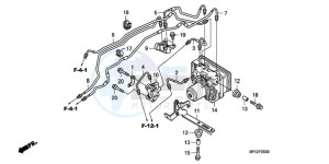 CB600FAA E / ABS MKH drawing ABS MODULATOR