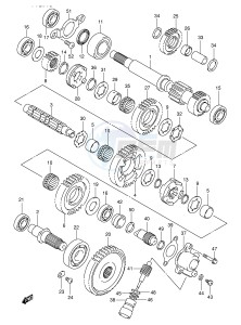 LT-A500F (E24) drawing TRANSMISSION (2)