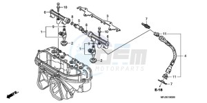 CBR600RR9 Korea - (KO) drawing FUEL INJECTOR