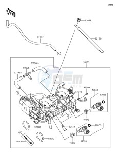 VERSYS 650 ABS KLE650FHFA XX (EU ME A(FRICA) drawing Throttle