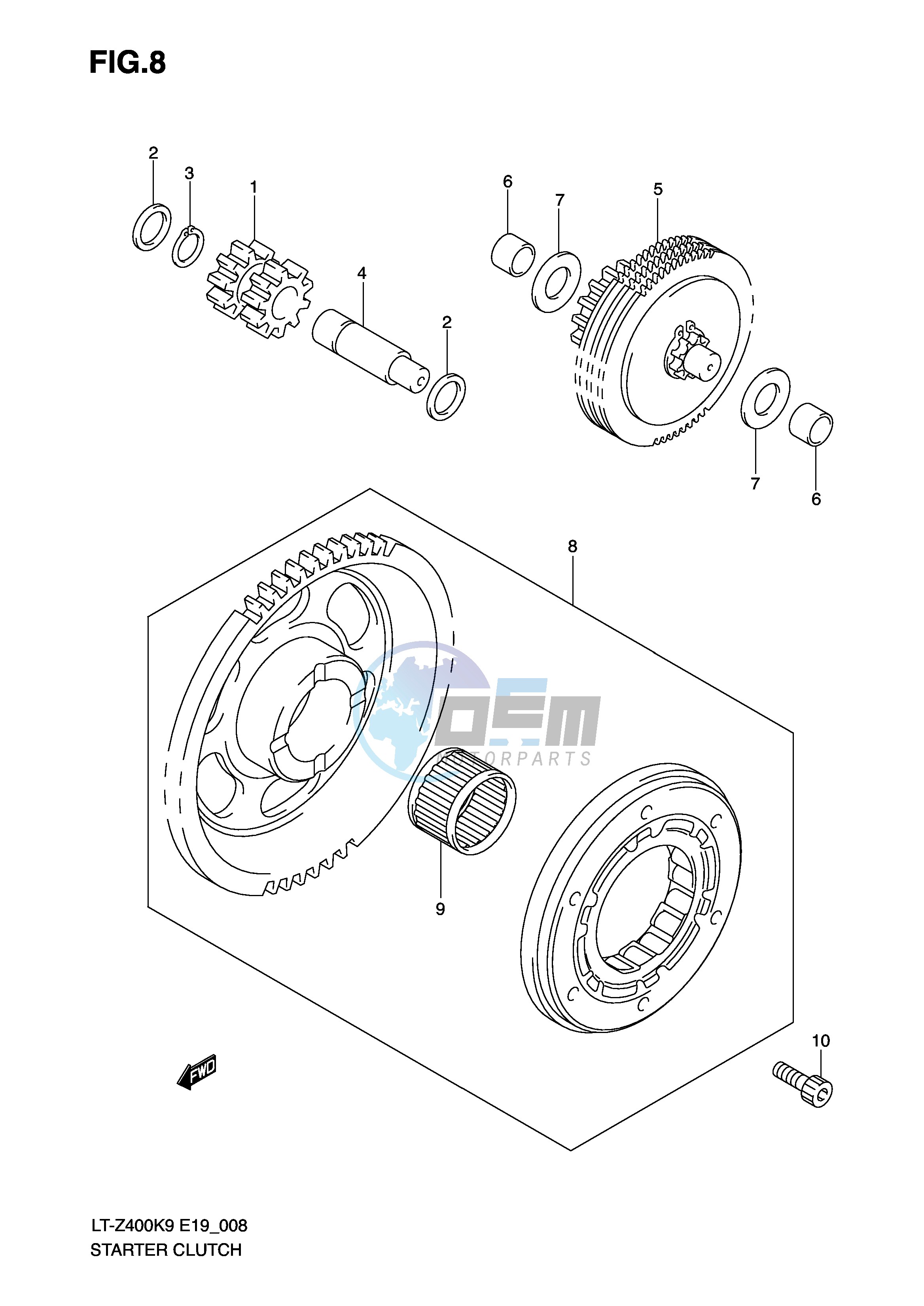 STARTER CLUTCH