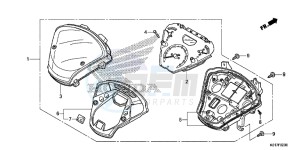 SH125ADD SH125i UK - (E) drawing METER