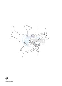 PW50 (2SA7 2SA8 2SA9) drawing FRONT FENDER