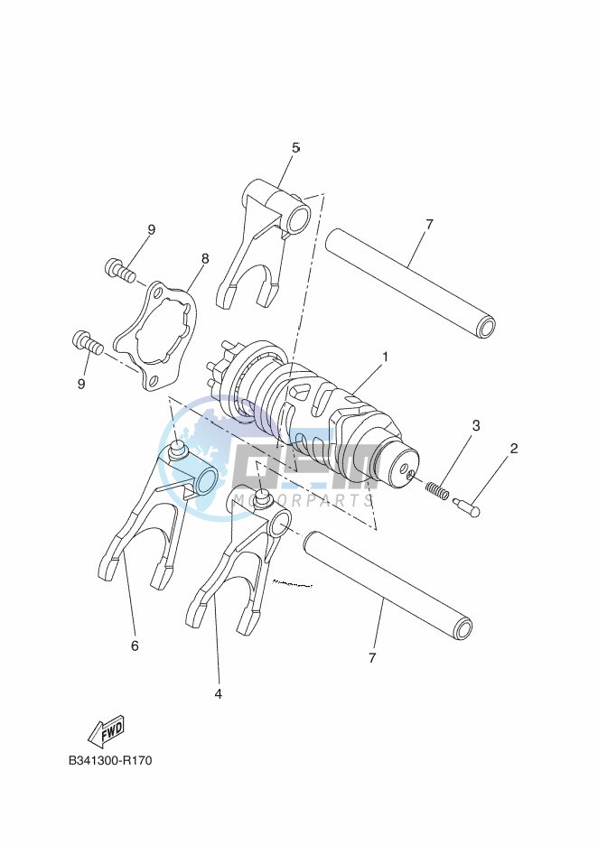 SHIFT CAM & FORK