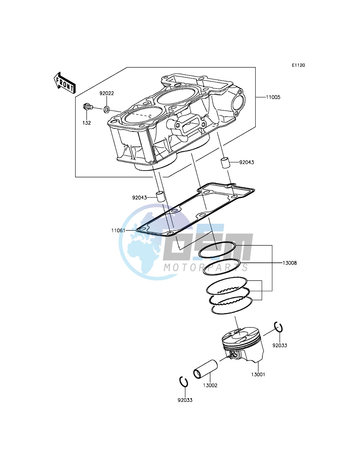 Cylinder/Piston(s)