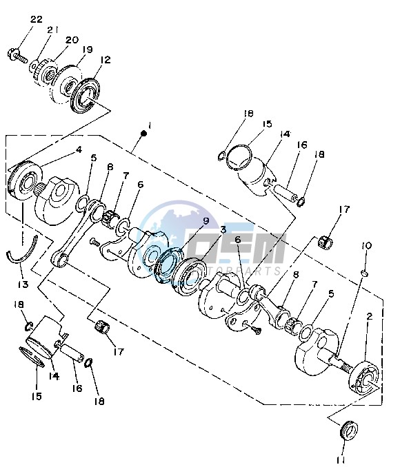 CRANKSHAFT PISTON