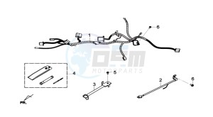 GTS 300 I drawing WIRING HARNASS