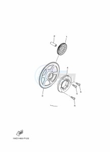 YZF250-A (B6P6) drawing STARTER CLUTCH