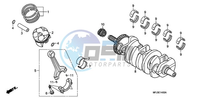 CRANKSHAFT/PISTON