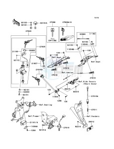 Z750 ZR750L9F GB XX (EU ME A(FRICA) drawing Ignition Switch