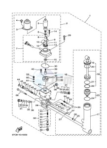 FT25BETL drawing POWER-TILT-ASSEMBLY