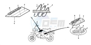 Z50J drawing EMBLEM/MARK (Z50JIIIL/JM/JN-FI/JT)