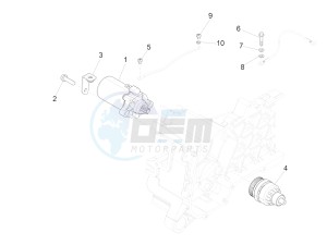 SPRINT 50 4T-3V E2 NOABS (NAFTA) drawing Stater - Electric starter